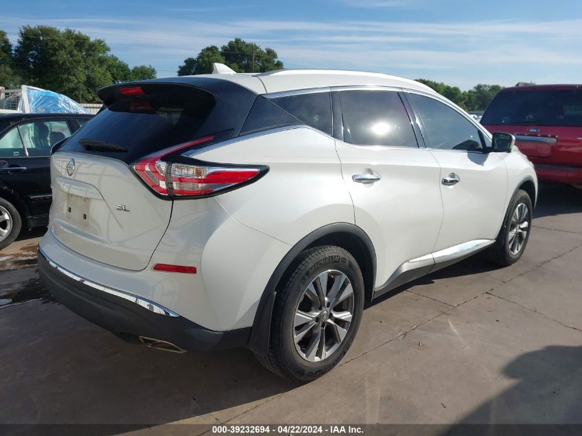 2017 Nissan Murano Sl VIN: 5N1AZ2MG0HN119867 Lot: 51363244