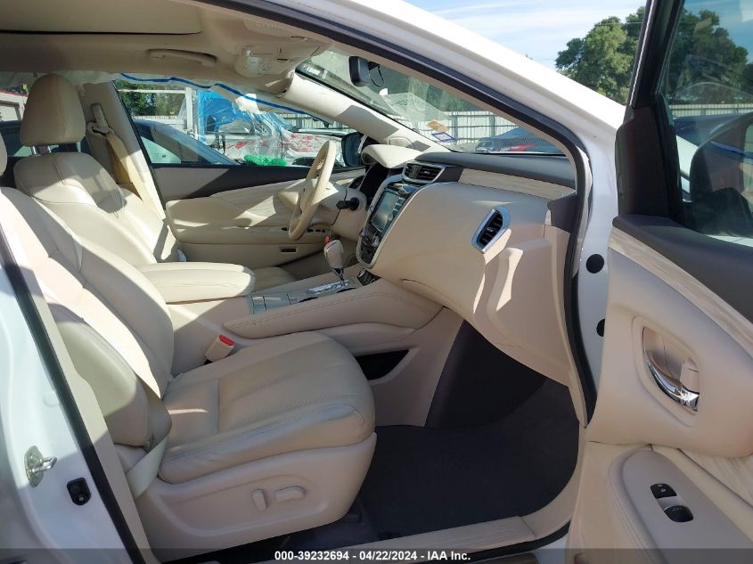 2017 NISSAN MURANO SL - 5N1AZ2MG0HN119867