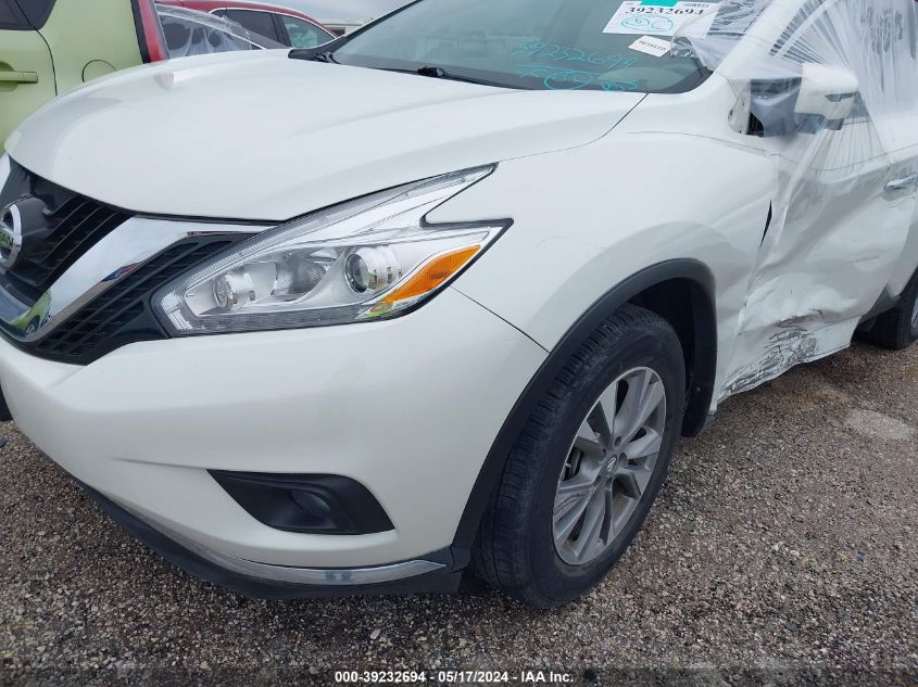 2017 Nissan Murano Sl VIN: 5N1AZ2MG0HN119867 Lot: 51363244