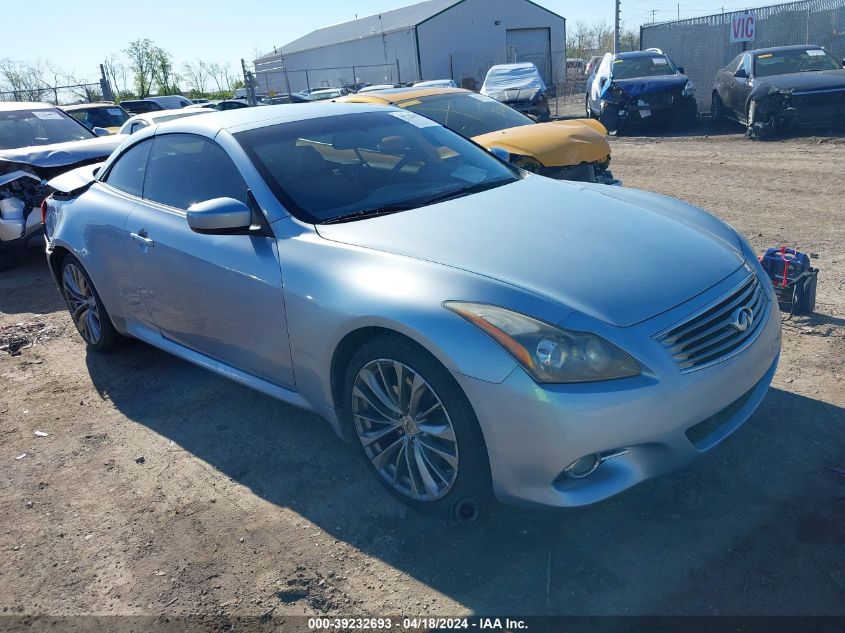 2012 Infiniti G37 VIN: JN1CV6FE8CM202203 Lot: 39232693