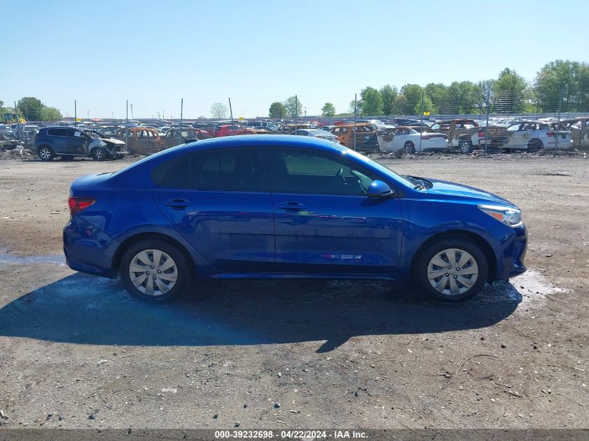 2020 Kia Rio S VIN: 3KPA24AD7LE298775 Lot: 47570734