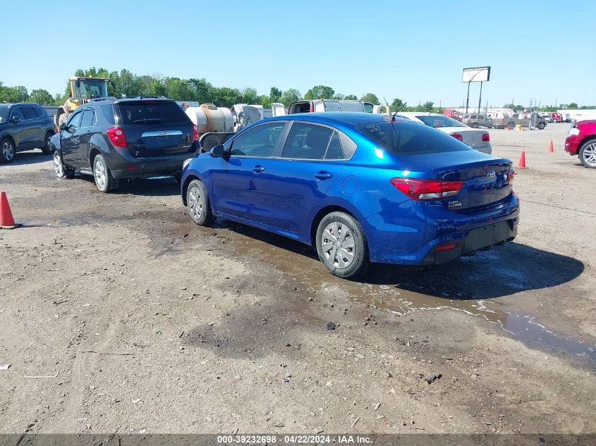 2020 Kia Rio S VIN: 3KPA24AD7LE298775 Lot: 47570734