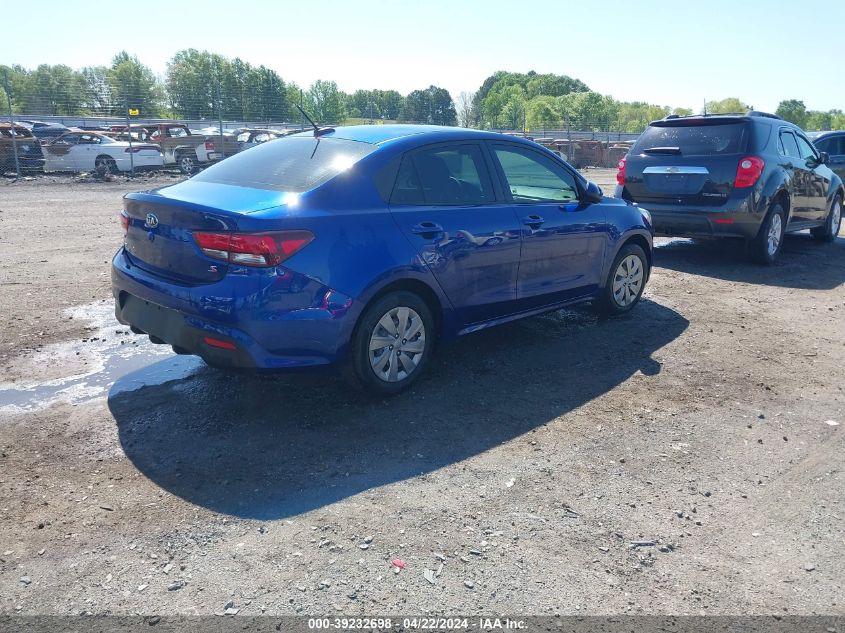 2020 Kia Rio S VIN: 3KPA24AD7LE298775 Lot: 47570734