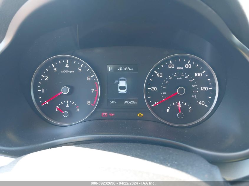 2020 Kia Rio S VIN: 3KPA24AD7LE298775 Lot: 39232698