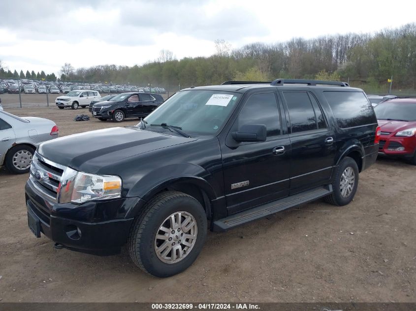 2008 Ford Expedition El Xlt VIN: 1FMFK16528LA17966 Lot: 39232699