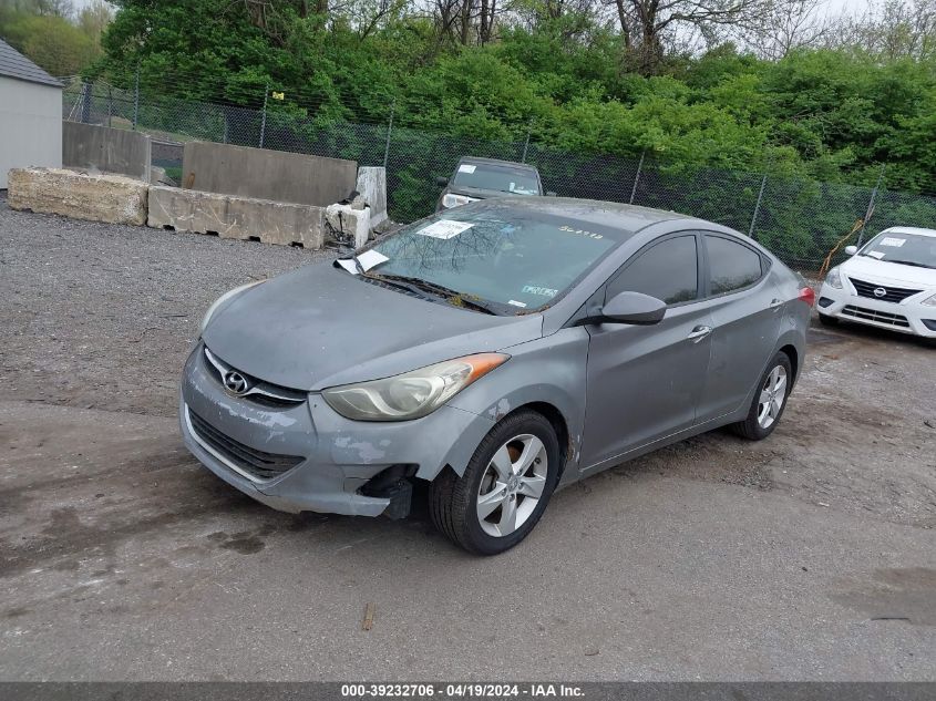 2013 Hyundai Elantra Gls/Limited VIN: 5NPDH4AE4DH367973 Lot: 39232706