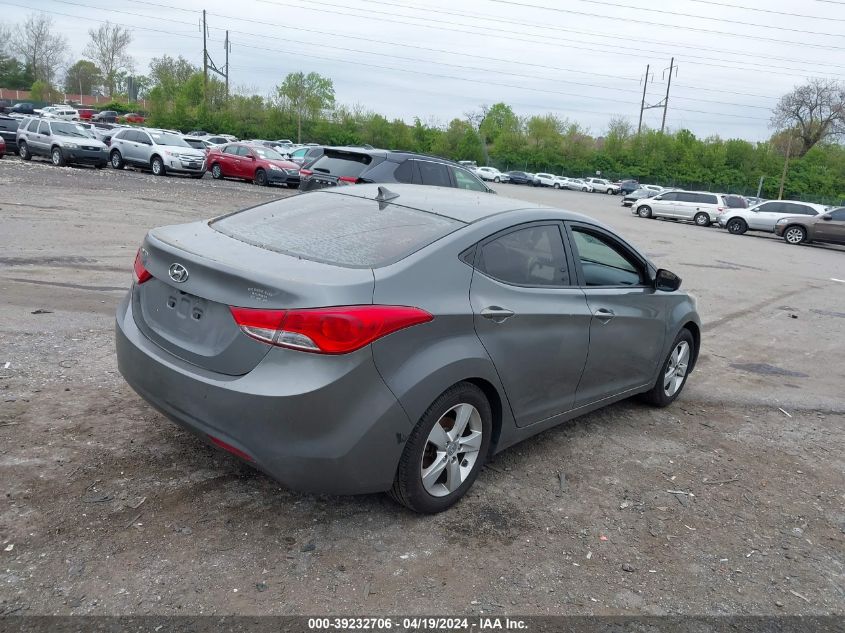 2013 Hyundai Elantra Gls/Limited VIN: 5NPDH4AE4DH367973 Lot: 39232706