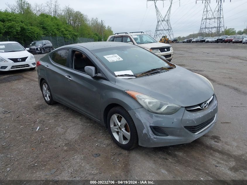 2013 Hyundai Elantra Gls/Limited VIN: 5NPDH4AE4DH367973 Lot: 39232706