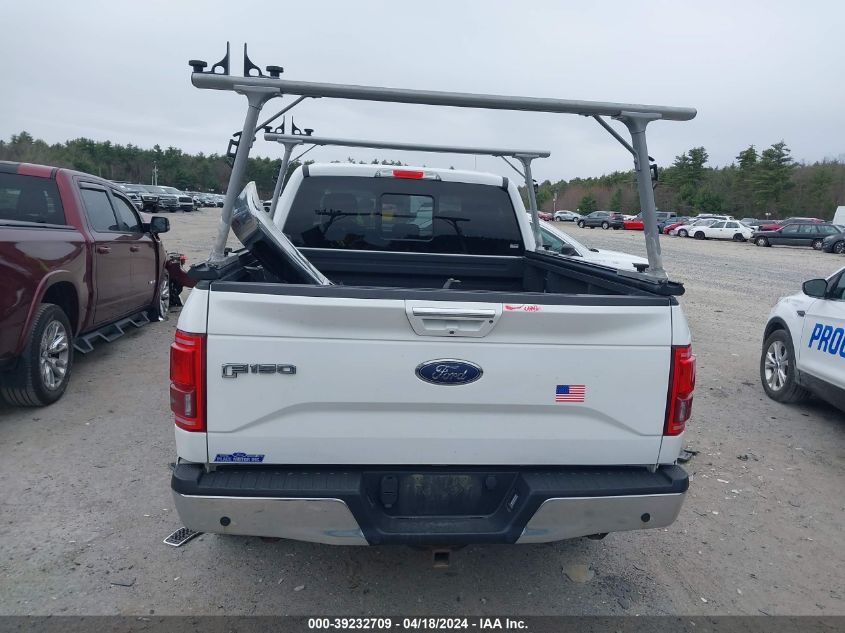 2017 Ford F-150 Lariat VIN: 1FTFW1EGXHFA91565 Lot: 39232709