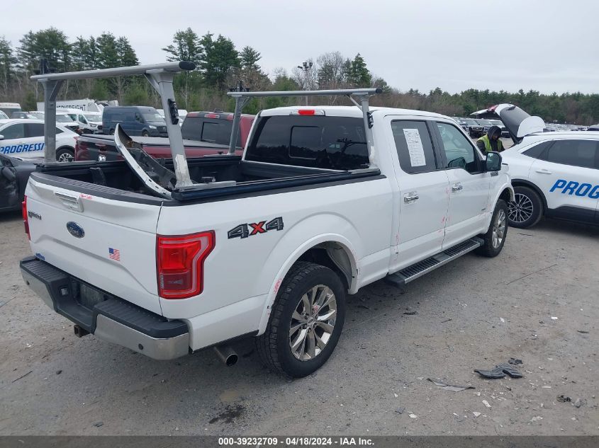 2017 Ford F-150 Lariat VIN: 1FTFW1EGXHFA91565 Lot: 39232709