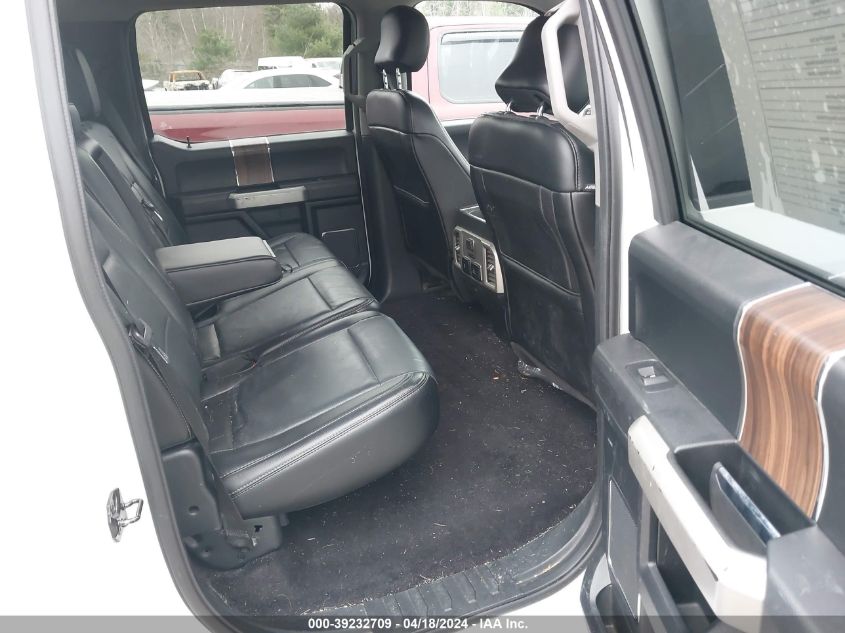 2017 Ford F-150 Lariat VIN: 1FTFW1EGXHFA91565 Lot: 39232709