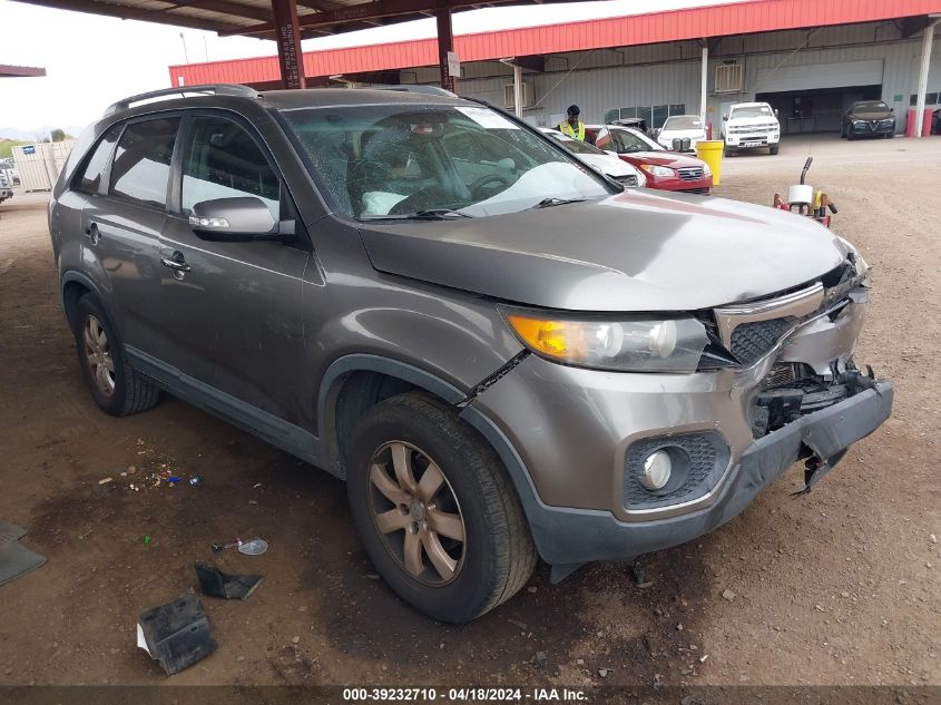 2011 Kia Sorento Lx VIN: 5XYKT4A13BG152429 Lot: 39232710