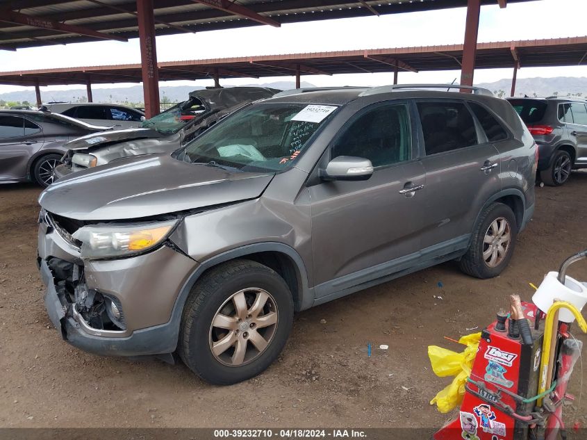 2011 Kia Sorento Lx VIN: 5XYKT4A13BG152429 Lot: 39232710