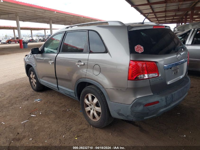 2011 Kia Sorento Lx VIN: 5XYKT4A13BG152429 Lot: 39232710