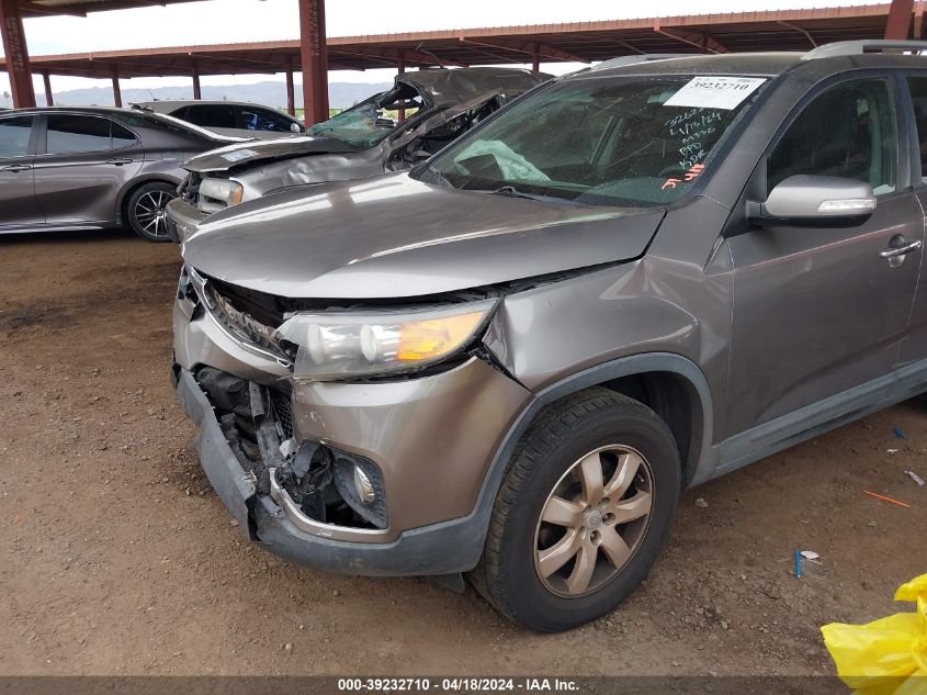 2011 Kia Sorento Lx VIN: 5XYKT4A13BG152429 Lot: 39232710