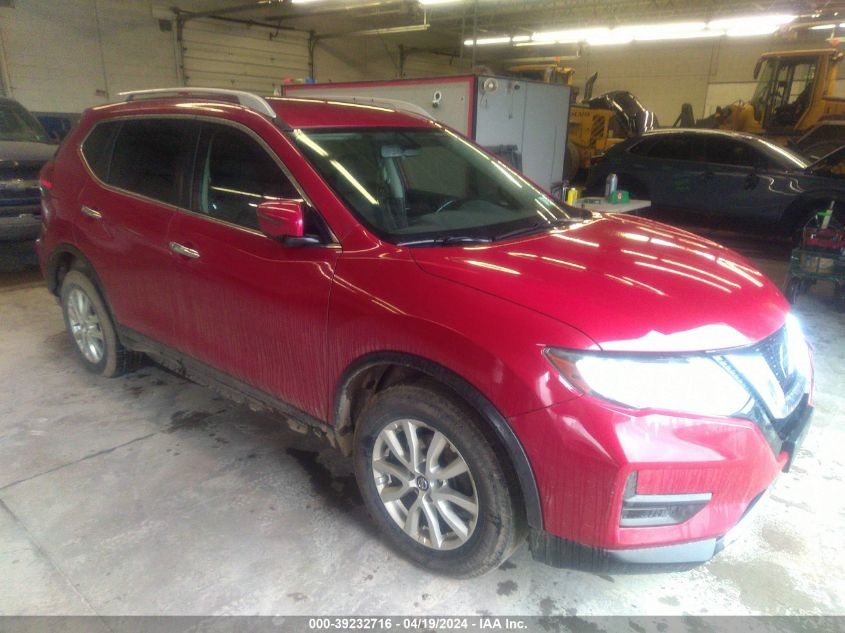 2017 Nissan Rogue Sv VIN: JN8AT2MV0HW285132 Lot: 39232716