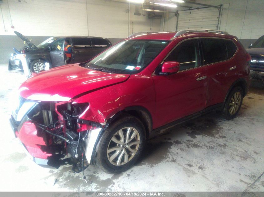 2017 Nissan Rogue Sv VIN: JN8AT2MV0HW285132 Lot: 39232716