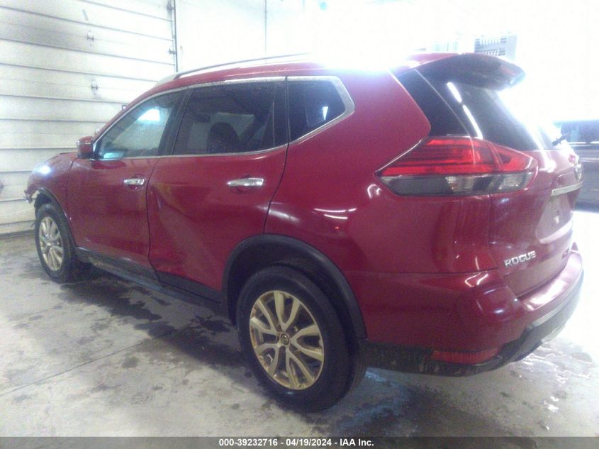 2017 Nissan Rogue Sv VIN: JN8AT2MV0HW285132 Lot: 39232716