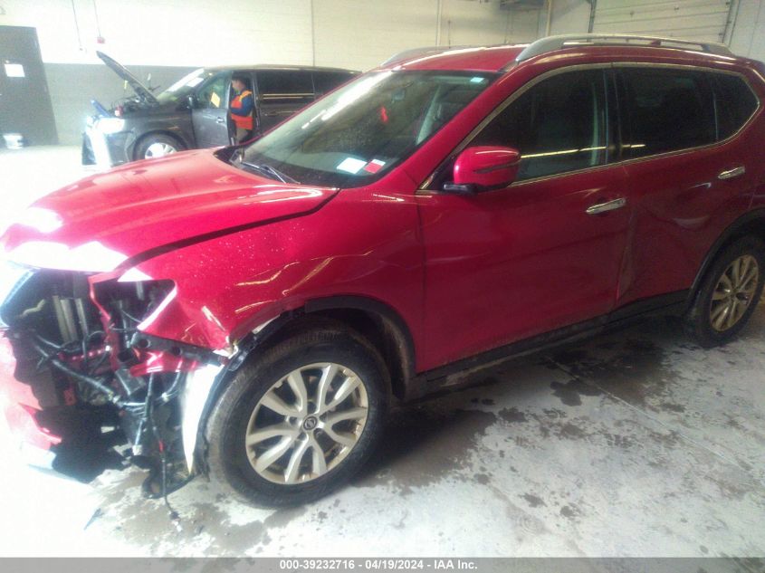 2017 Nissan Rogue Sv VIN: JN8AT2MV0HW285132 Lot: 39232716