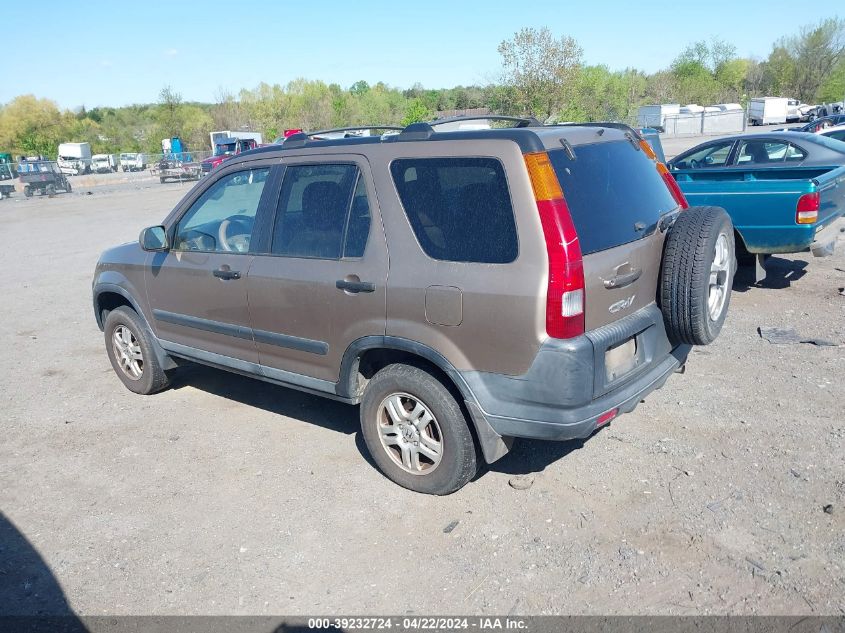 2003 Honda Cr-V Ex VIN: SHSRD78803U120684 Lot: 39232724