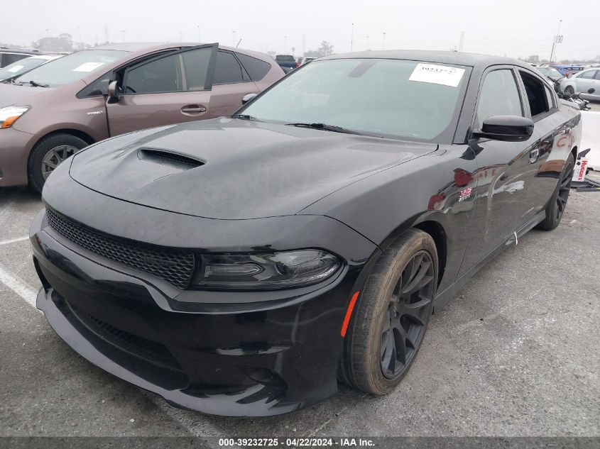 2018 Dodge Charger R/T Scat Pack Rwd VIN: 2C3CDXGJ2JH113247 Lot: 49563524