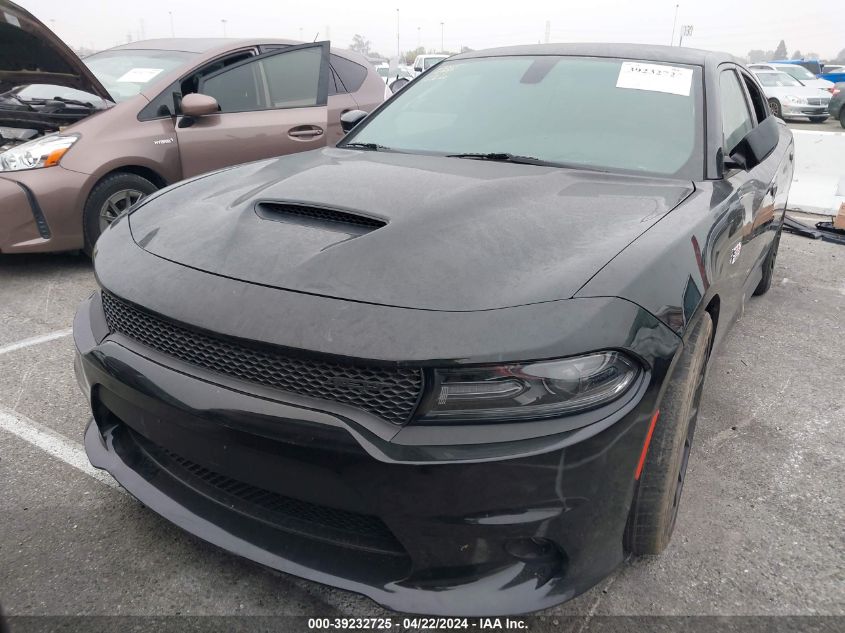 2018 Dodge Charger R/T Scat Pack Rwd VIN: 2C3CDXGJ2JH113247 Lot: 49563524