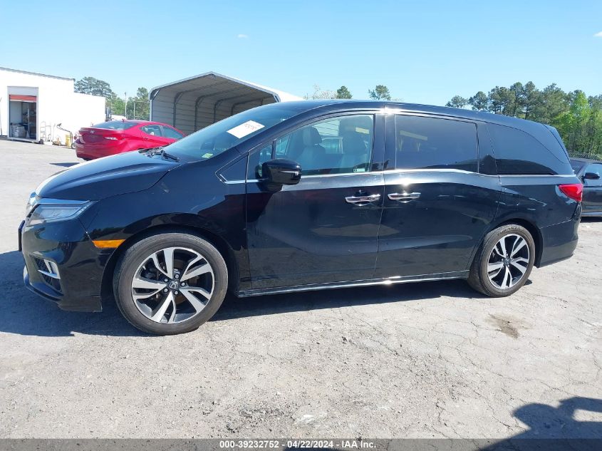 2018 Honda Odyssey Elite VIN: 5FNRL6H94JB092740 Lot: 39232752