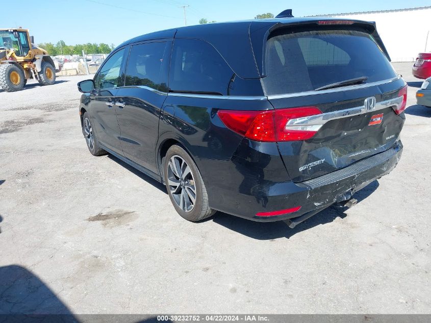 2018 Honda Odyssey Elite VIN: 5FNRL6H94JB092740 Lot: 39232752