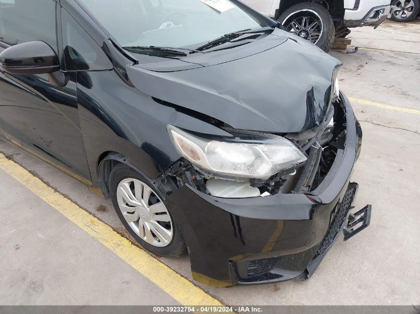 2016 Honda Fit Lx VIN: JHMGK5H57GX026990 Lot: 39232754