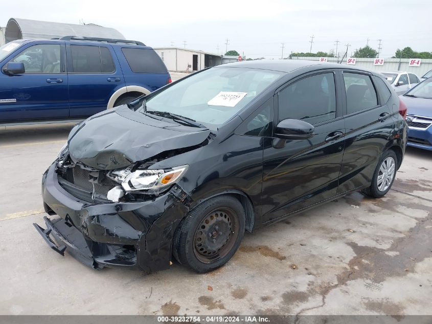 2016 Honda Fit Lx VIN: JHMGK5H57GX026990 Lot: 39232754