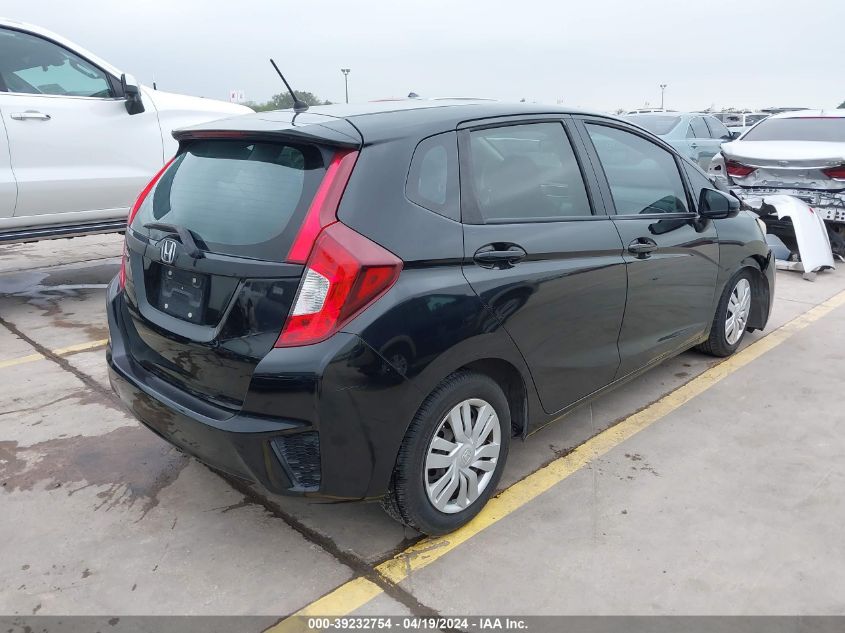 2016 Honda Fit Lx VIN: JHMGK5H57GX026990 Lot: 39232754
