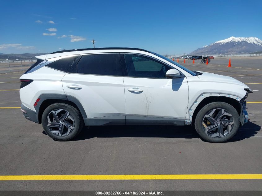 2022 Hyundai Tucson Hybrid Limited VIN: KM8JECA12NU045693 Lot: 39232766