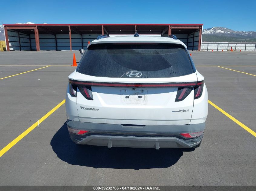 2022 Hyundai Tucson Hybrid Limited VIN: KM8JECA12NU045693 Lot: 39232766