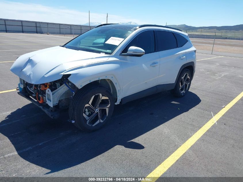 2022 Hyundai Tucson Hybrid Limited VIN: KM8JECA12NU045693 Lot: 39232766