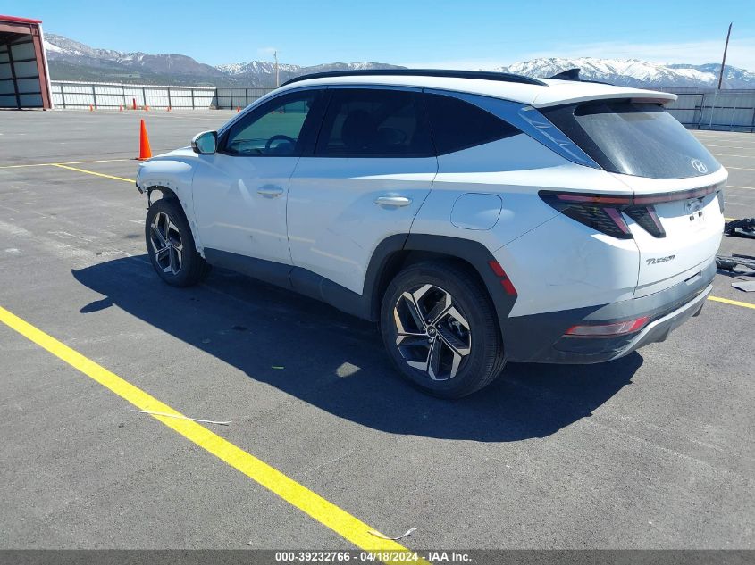 2022 Hyundai Tucson Hybrid Limited VIN: KM8JECA12NU045693 Lot: 39232766