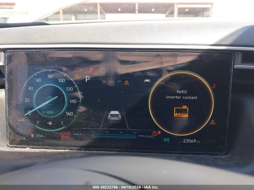 2022 Hyundai Tucson Hybrid Limited VIN: KM8JECA12NU045693 Lot: 39232766