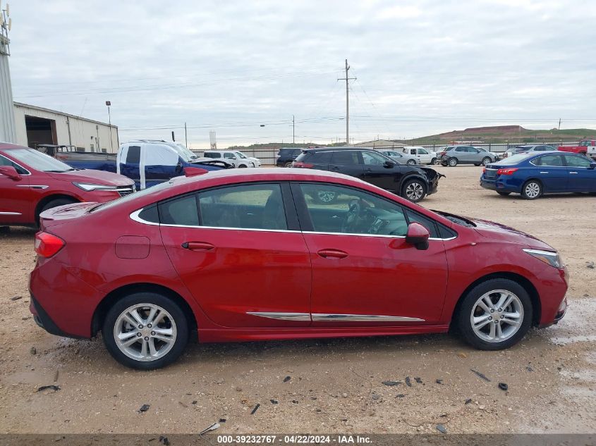 2018 Chevrolet Cruze Lt Auto VIN: 1G1BE5SM8J7184628 Lot: 39232767