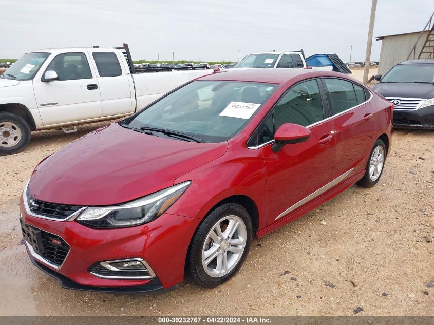 2018 CHEVROLET CRUZE LT - 1G1BE5SM8J7184628
