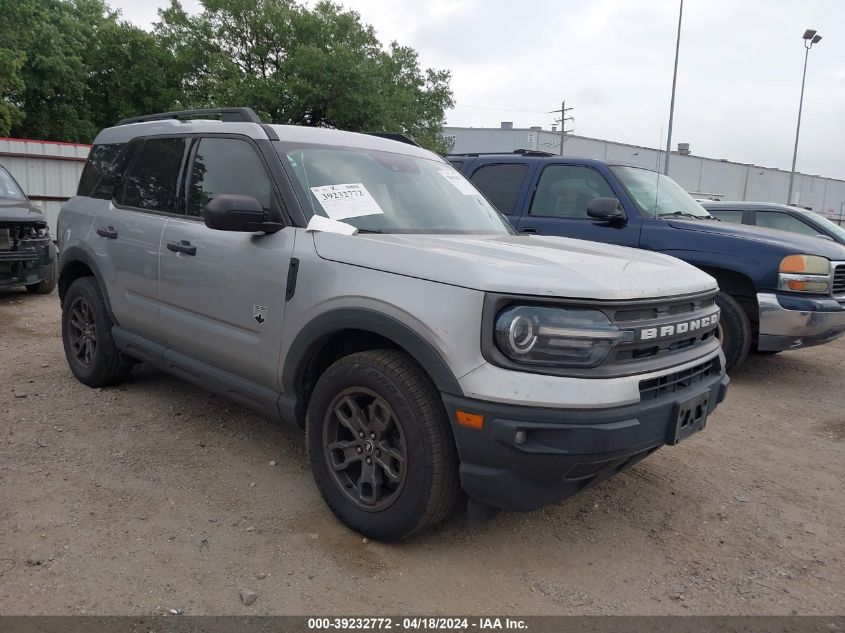 2021 Ford Bronco Sport Big Bend VIN: 3FMCR9B67MRA95313 Lot: 39232772