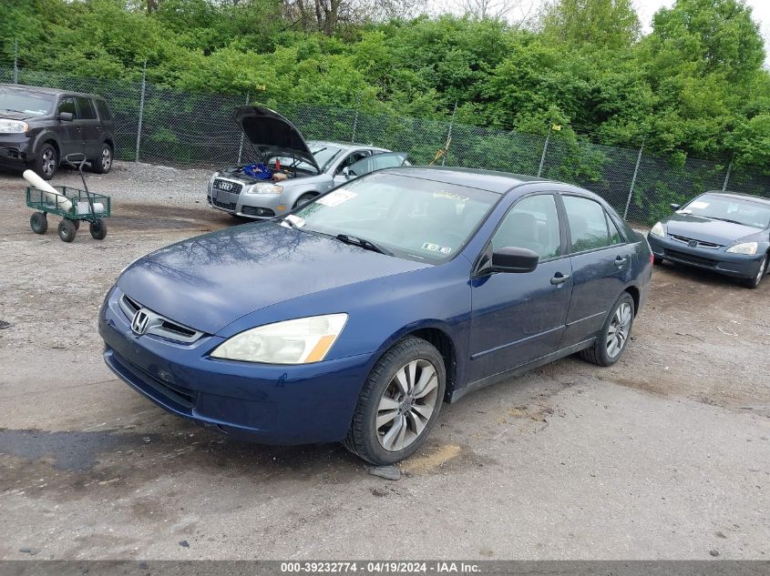 2005 Honda Accord 2.4 Dx VIN: 1HGCM55145A014857 Lot: 39232774