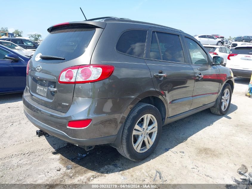 2012 Hyundai Santa Fe Limited V6 VIN: 5XYZK4AG8CG138338 Lot: 39232779