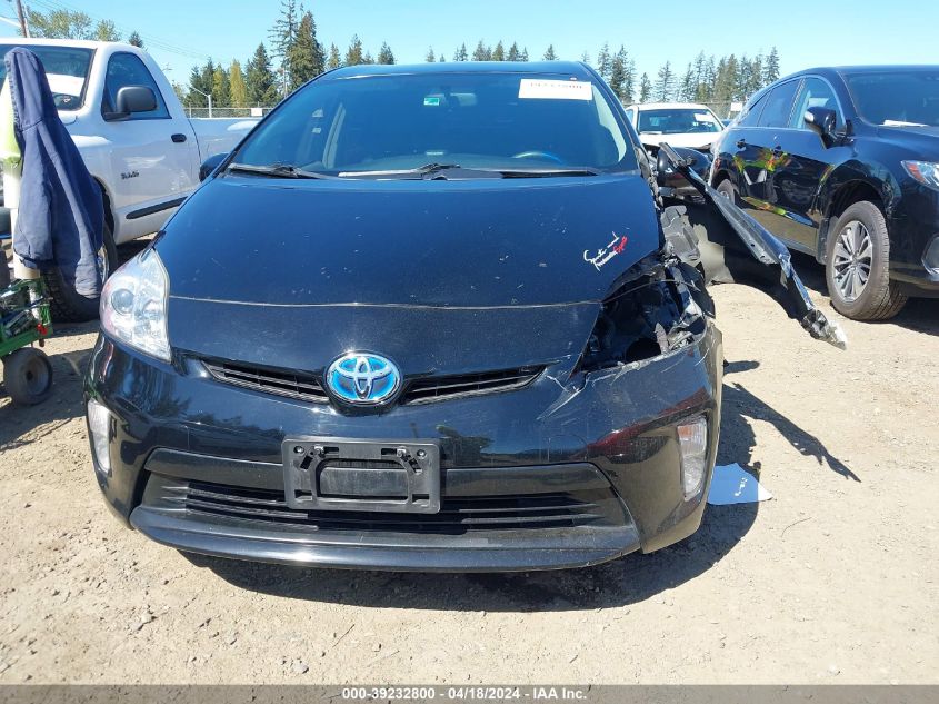 2014 Toyota Prius Three VIN: JTDKN3DU2E1833485 Lot: 39232800