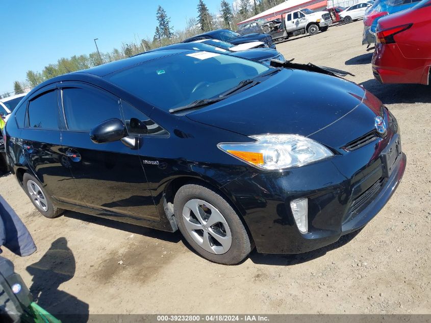 2014 Toyota Prius Three VIN: JTDKN3DU2E1833485 Lot: 39232800