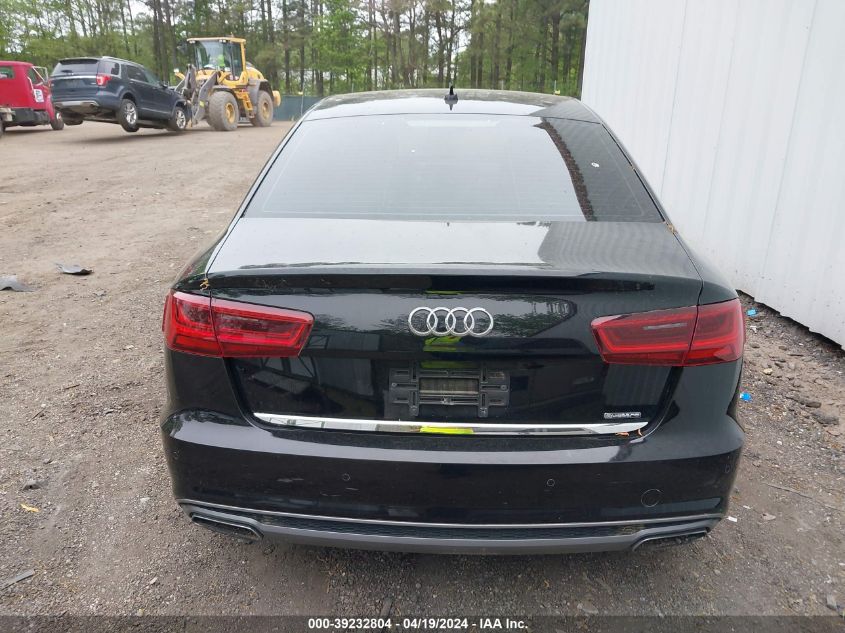 2016 Audi A6 2.0T Premium Plus VIN: WAUGFAFC6GN016489 Lot: 39232804