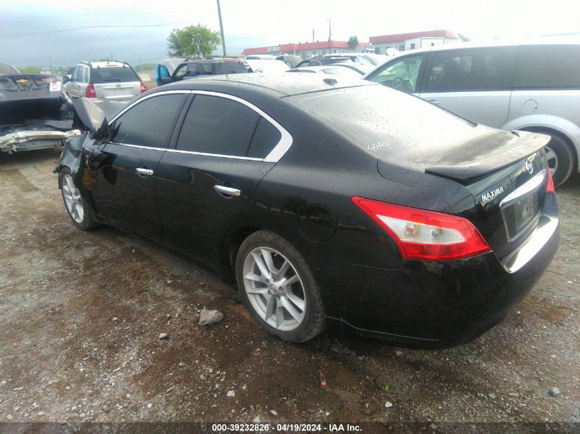 2009 Nissan Maxima 3.5 Sv VIN: 1N4AA51E49C833665 Lot: 39232826