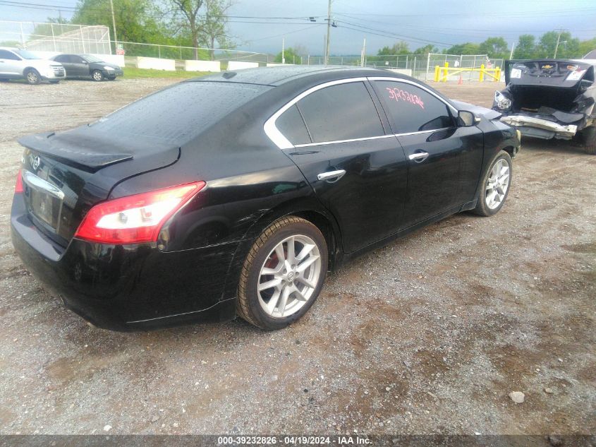 2009 Nissan Maxima 3.5 Sv VIN: 1N4AA51E49C833665 Lot: 39232826