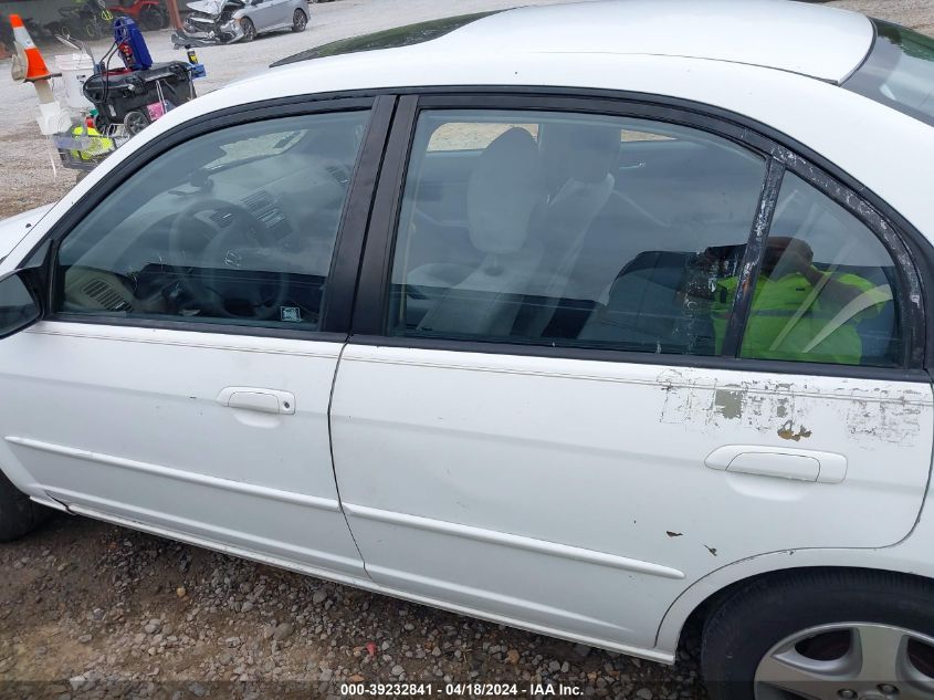 2004 Honda Civic Ex VIN: 2HGES267X4H514697 Lot: 39232841