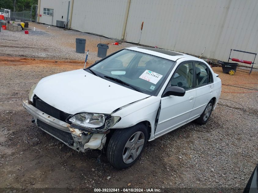 2004 Honda Civic Ex VIN: 2HGES267X4H514697 Lot: 39232841