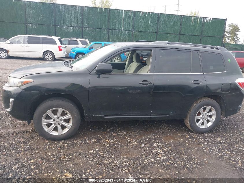 2012 Toyota Highlander Hybrid Base V6 VIN: JTEBC3EH1C2010086 Lot: 39232843