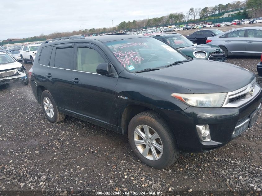 2012 Toyota Highlander Hybrid Base V6 VIN: JTEBC3EH1C2010086 Lot: 39232843